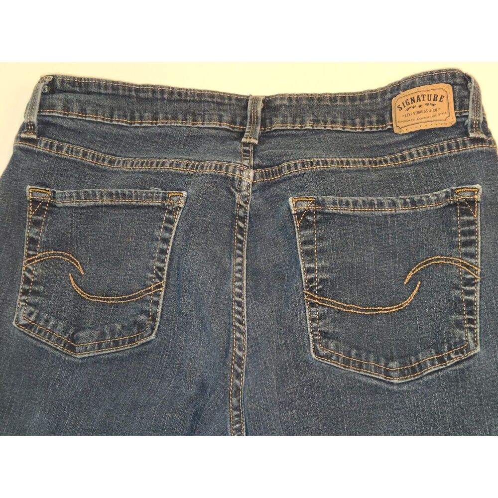 Signature Gold by Levi Strauss Modern Straight Jeans | Angel Island | Women's 10 - Picture 5 of 8
